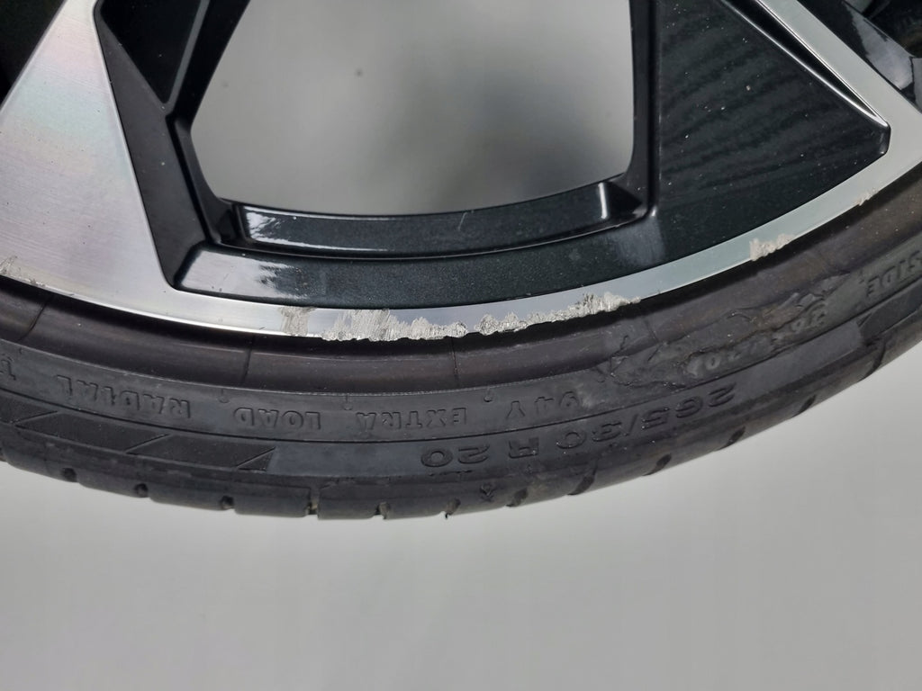 1x Alufelge 20 Zoll 9.0" 5x112 34ET Glanz Graphit 8W0601025EQ Audi Rim Wheel