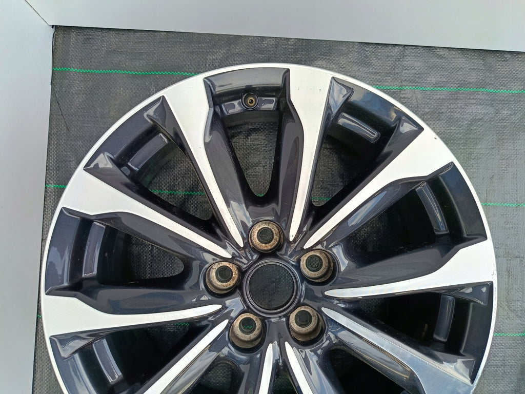 1x Alufelge 18 Zoll 7.0" 5x114.3 50ET Glanz Graphit 9965417080 Mazda Cx-3 Mg FEL3916902468jh