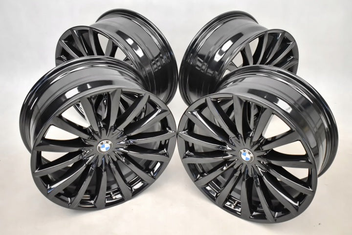 4x Alufelge 19 Zoll 8.5" 5x112 25ET Glanz Silber 6861225 BMW 6 G32 G11 G12 FEL4680598094hk