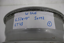 Laden Sie das Bild in den Galerie-Viewer, 1x Alufelge 17 Zoll 6.5" 5x112 49ET A2464010102 87169090 Mercedes-Benz W246 W242 FEL9055146149zp