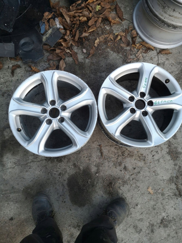 1x Alufelge 17 Zoll 7.5" 5x112 45ET Silber 8K0601025 Audi A4 B8 Rim Wheel