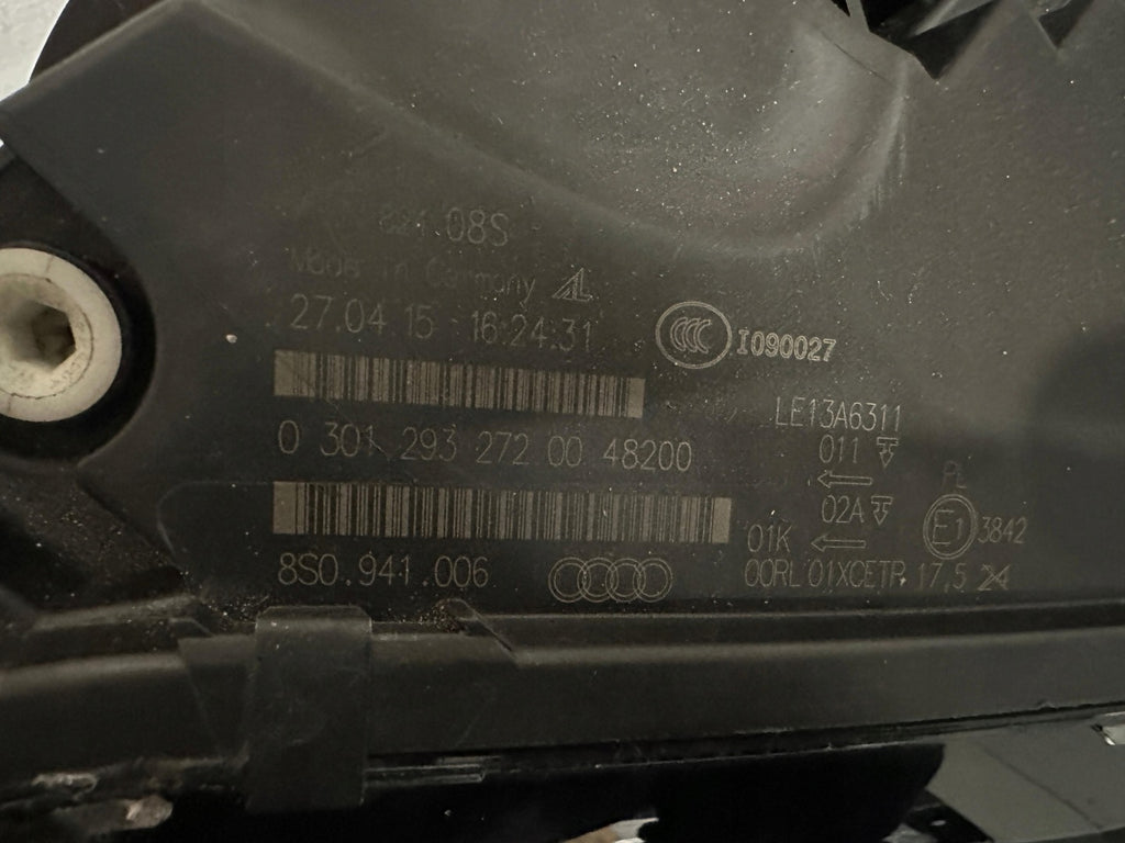Frontscheinwerfer Audi Tt 8S0941006 Xenon Rechts Scheinwerfer Headlight SCH1340607148kg