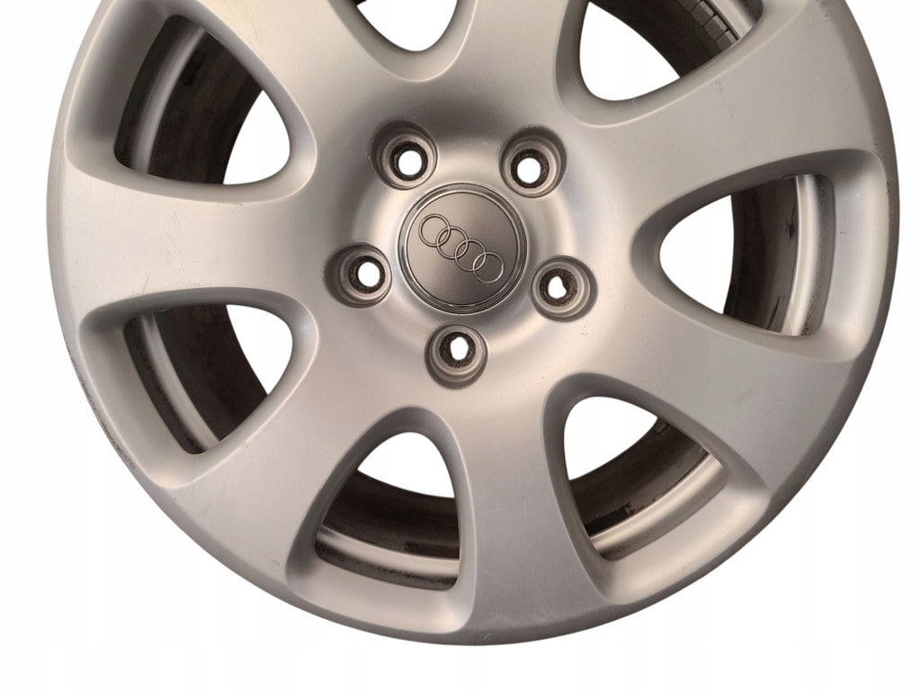 1x Alufelge 18 Zoll 7.5" 5x130 60ET Glanz Silber 4L0601025E Audi Q7 Rim Wheel FEL1120529319oi