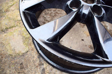 Laden Sie das Bild in den Galerie-Viewer, 1x Alufelge 16 Zoll 6.5&quot; 4x100 40ET Glanz Schwarz OP072 Opel Corsa E D Rim Wheel