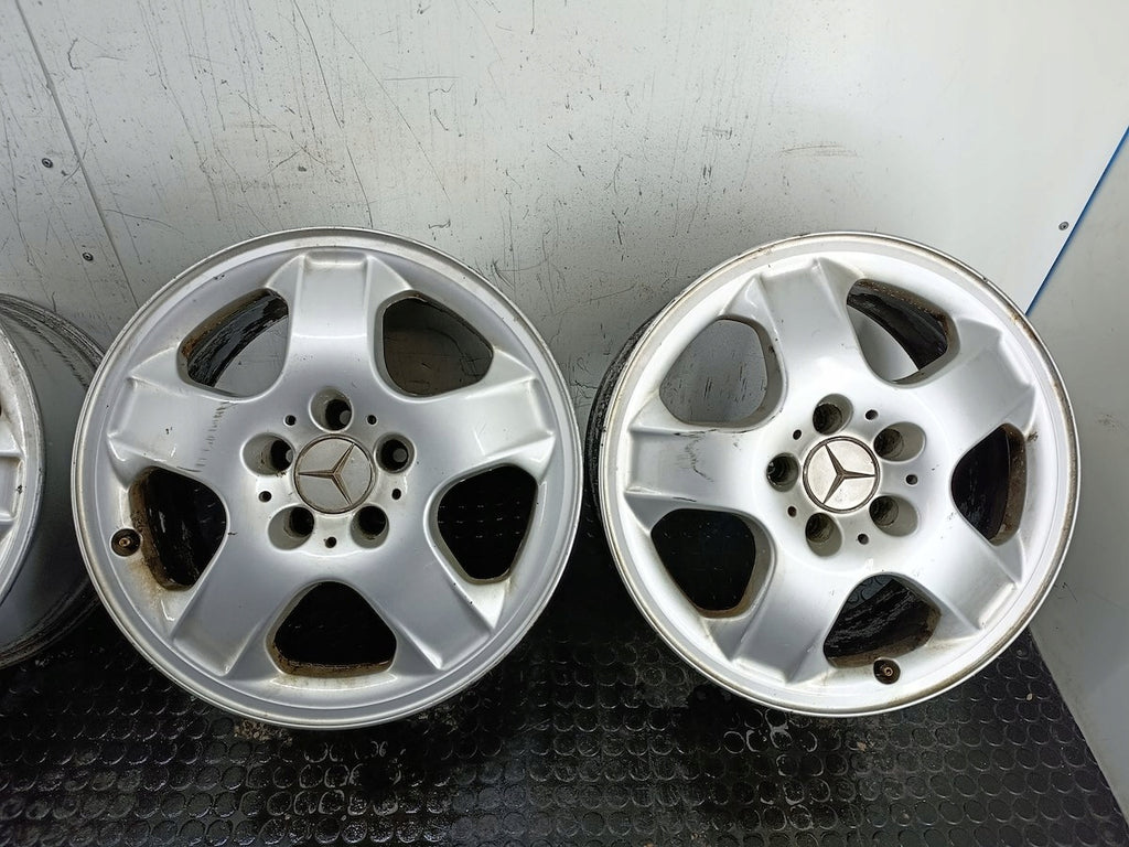 4x Alufelge 17 Zoll 8.0" 5x112 A1634013202 Mercedes-Benz W163 Rim Wheel FEL9199152780pa