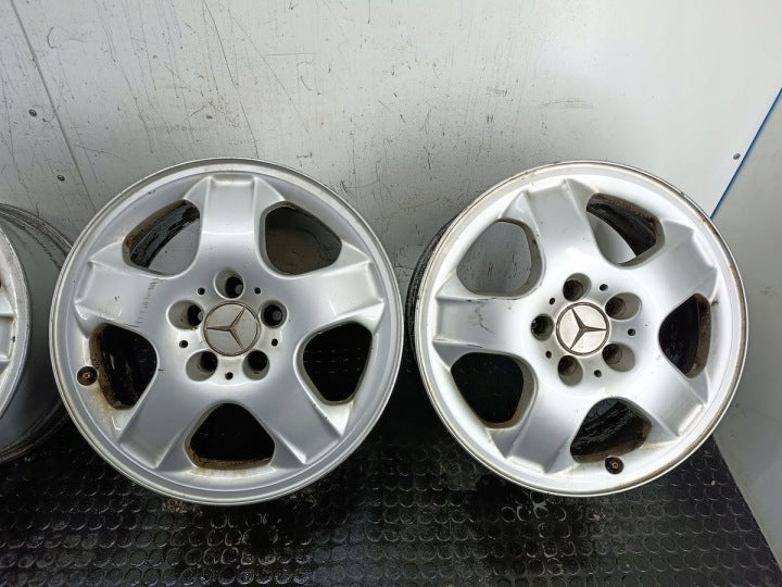 4x Alufelge 17 Zoll 8.0" 5x112 A1634013202 Mercedes-Benz W163 Rim Wheel FEL9199152780pa