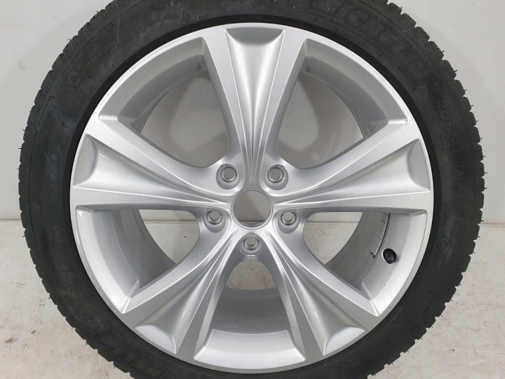1x Alufelge 17 Zoll 7.5" 5x112 46ET Glanz Silber 5FA601025C Seat Leon Rim Wheel FEL2027231476ea