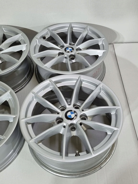 4x Alufelge 16 Zoll 6.5" 5x112 22ET Glanz Silber 6876921 BMW Rim Wheel FEL6091212891ii