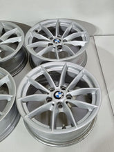 Laden Sie das Bild in den Galerie-Viewer, 4x Alufelge 16 Zoll 6.5" 5x112 22ET Glanz Silber 6876921 BMW Rim Wheel FEL6091212891ii