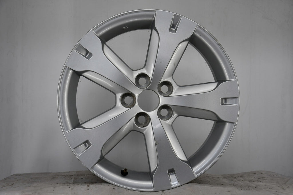 1x Alufelge 16 Zoll 6.0" 5x100 39ET Glanz Silber Toyota Avensis Rim Wheel