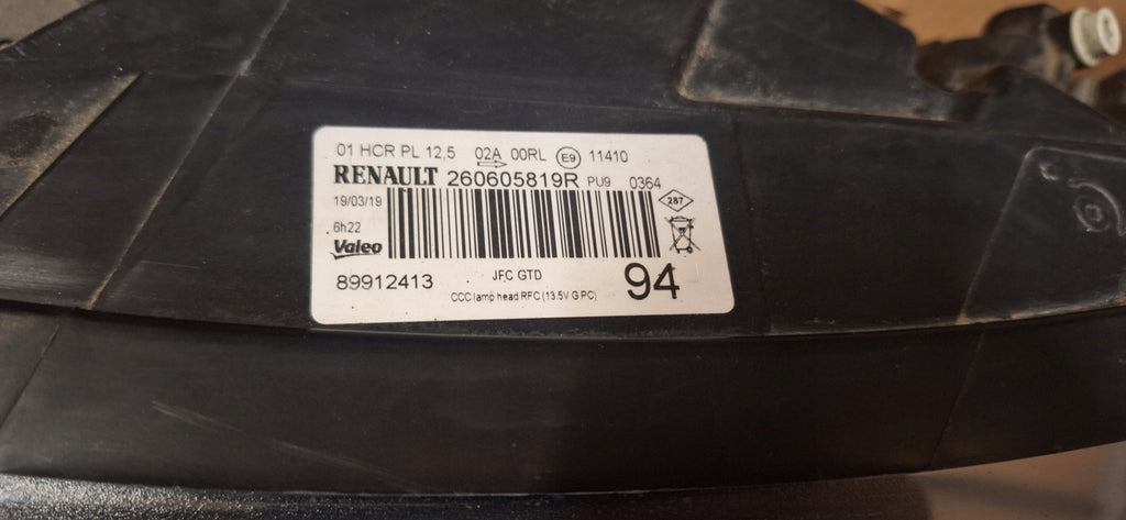 Frontscheinwerfer Renault Espace I V 260104119R Ein Satz Scheinwerfer Headlight SCH6281649351qi
