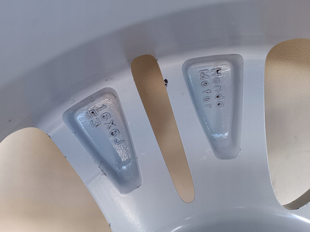 1x Alufelge 16 Zoll 6.0" 4x100 53ET TF066OA Honda Jazz Rim Wheel