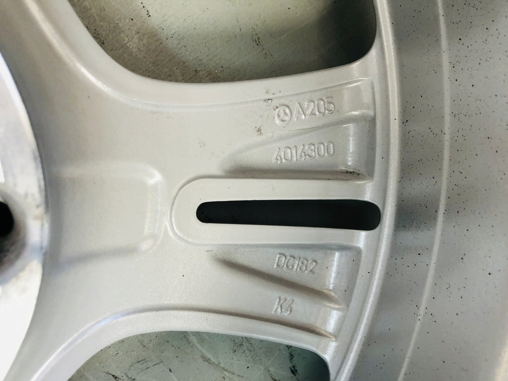 1x Alufelge 17 Zoll 7.0" 5x112 48,5ET A2054014300 Mercedes-Benz W205 Rim Wheel FEL6898225557qe