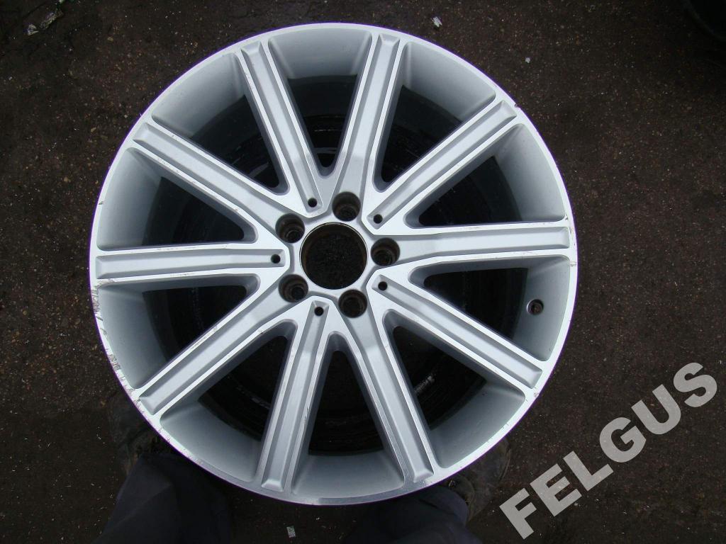 1x Alufelge 19 Zoll 8.5" 5x112 34ET Glanz Grau W218401 Mercedes-Benz Cls