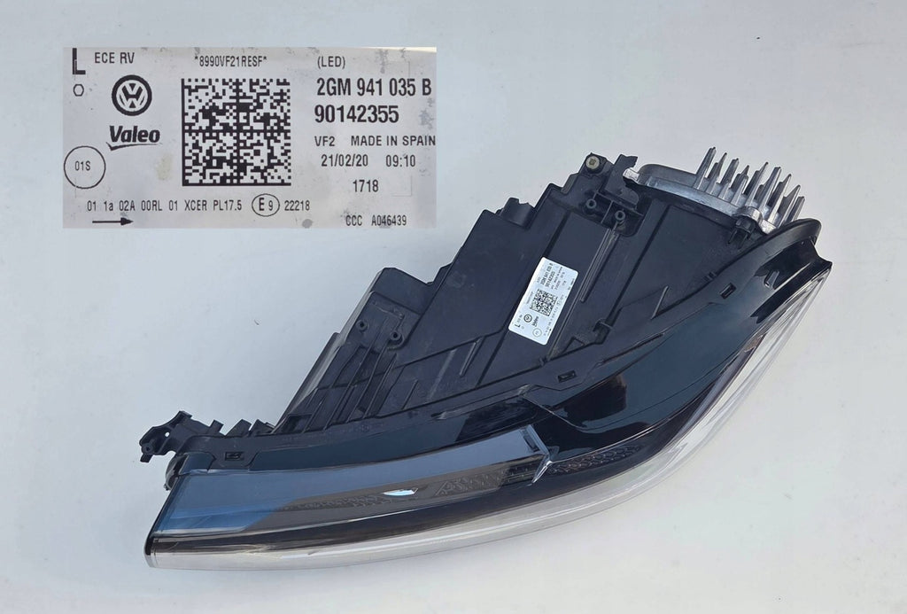 Frontscheinwerfer VW T-Cross 2GM941035B Links Scheinwerfer Headlight SCH8839488435bt