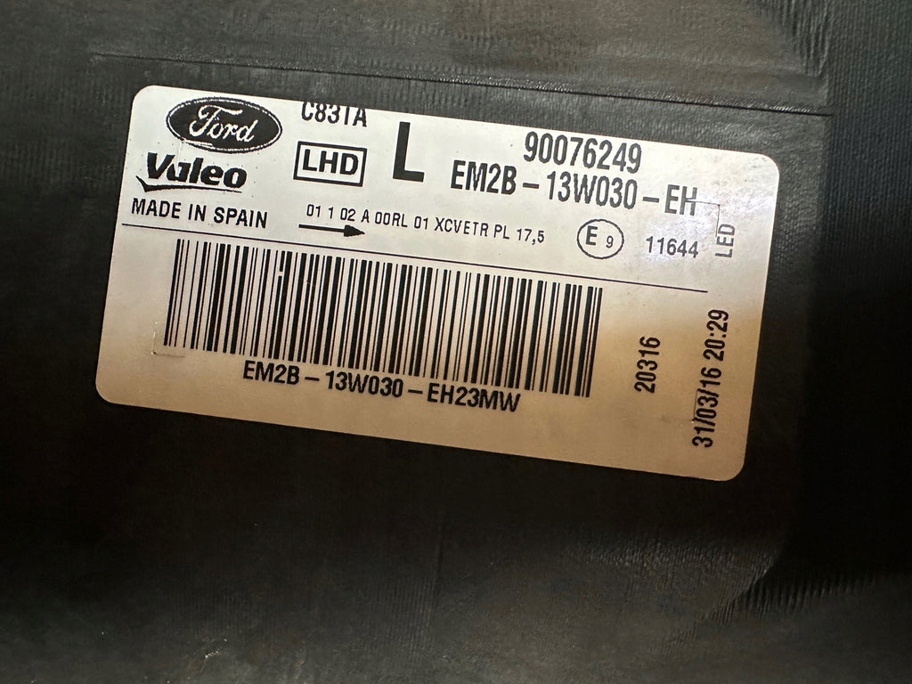 Frontscheinwerfer Ford Galaxy EM2B-13W030-EH Full LED Links Headlight SCH8073539546jk