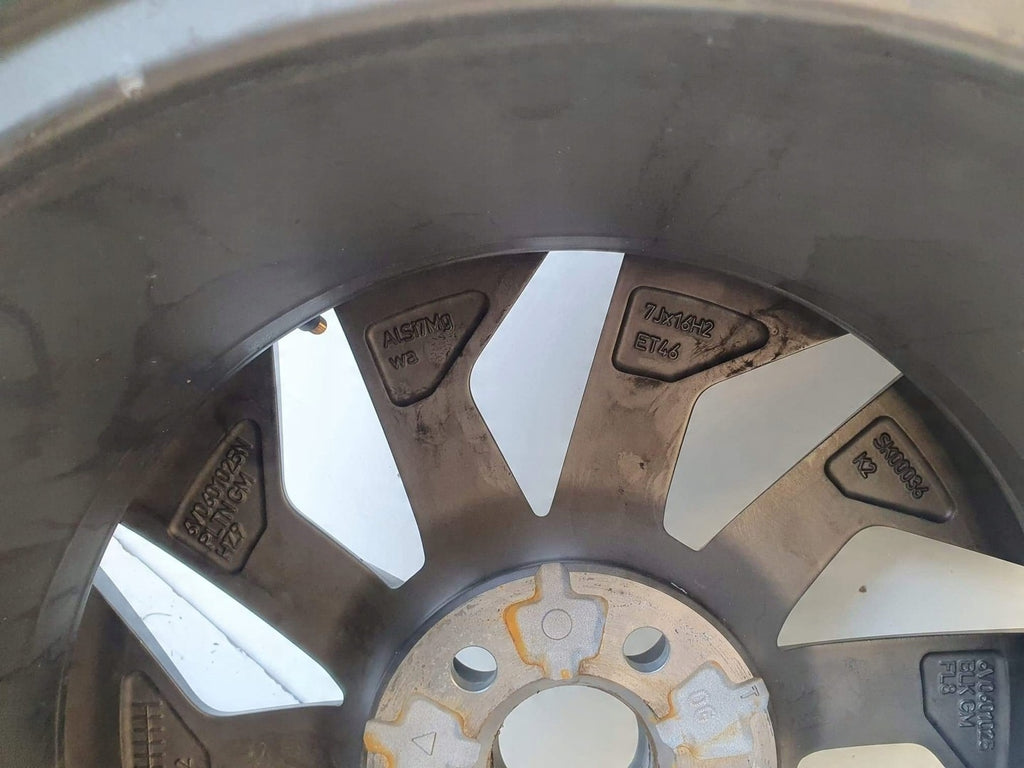 1x Alufelge 16 Zoll 7.0" 5x100 6V0601025 Skoda Fabia Iii Rim Wheel