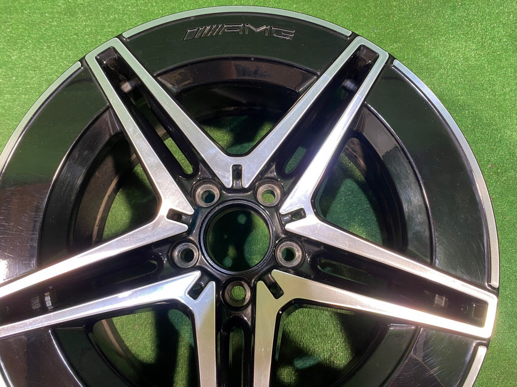 1x Alufelge 18 Zoll 9.0" 5x112 58ET A2064016600 Mercedes-Benz W206 Rim Wheel FEL3201230074hd
