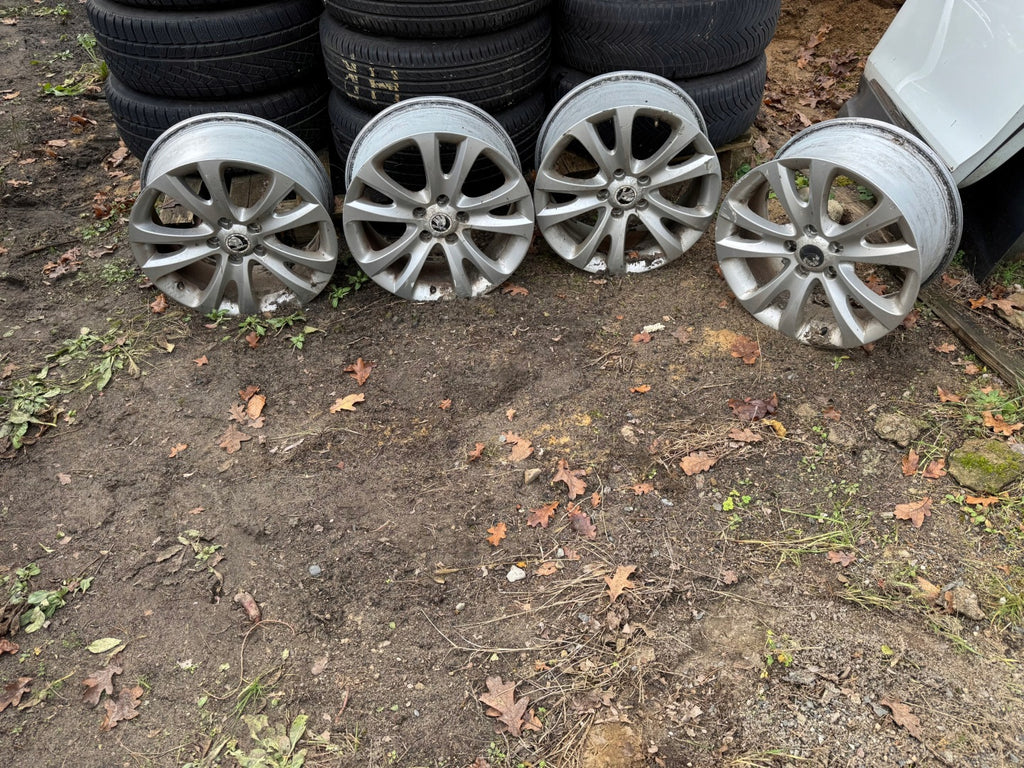 4x Alufelge 17 Zoll 7.5" 5x112 49ET 3T0601025D Skoda Superb I Rim Wheel FEL1547592806yk