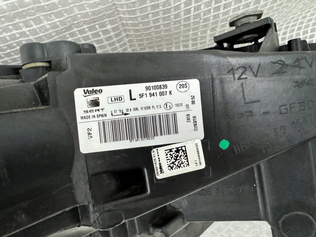 Frontscheinwerfer Seat Leon 5F1941007K Links Scheinwerfer Headlight