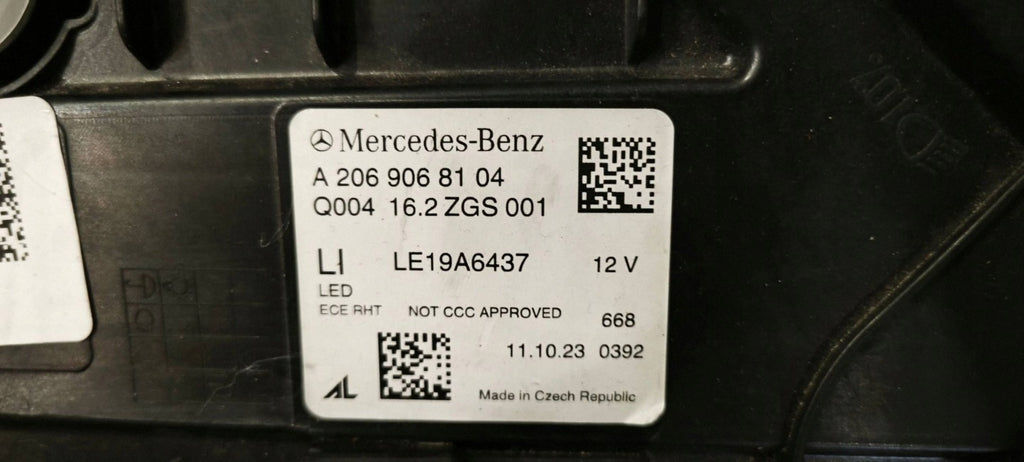 Frontscheinwerfer Mercedes-Benz A2069068104 LED Links Scheinwerfer Headlight SCH6265461961di