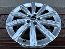 Load image into Gallery viewer, 1x Alufelge 19 Zoll 8.0" 5x112 39ET Glanz Silber 4K0601025M Audi A6 C8 Rim Wheel FEL2606667354cs