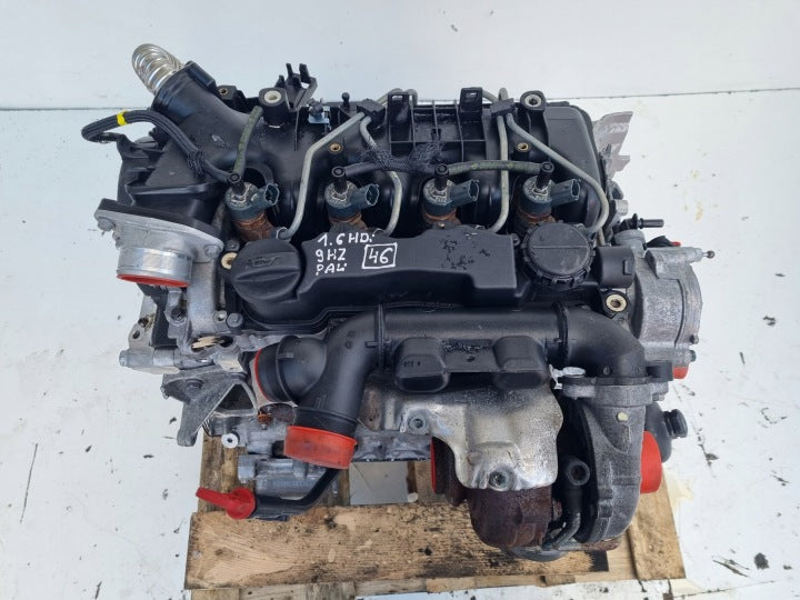Motor Peugeot 9HZ 1.6 HDI 109PS 80kW 170TKm 1998 Engine Komplett MOT6192348545ye
