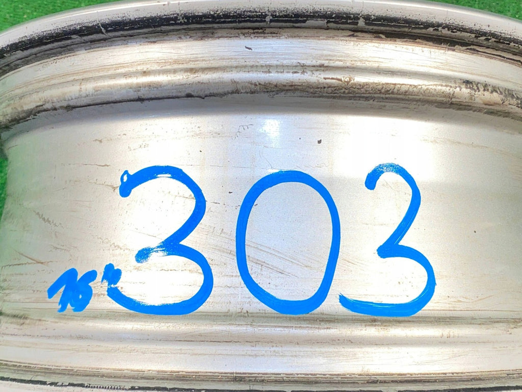 1x Alufelge 16 Zoll 6.5" 5x112 33ET 7N0601025A VW Sharan Rim Wheel FEL5230013450bk