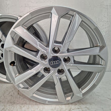 Laden Sie das Bild in den Galerie-Viewer, 4x Alufelge 17 Zoll 6.5" 5x112 43ET Glanz Silber 8Y0601025L Audi Rim Wheel FEL6296448140zf