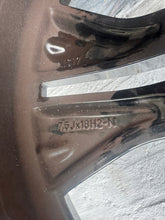 Load image into Gallery viewer, 1x Alufelge 18 Zoll 7.5" 5x112 53ET Glanz Schwarz A2474015000 Mercedes-Benz FEL7065644308po