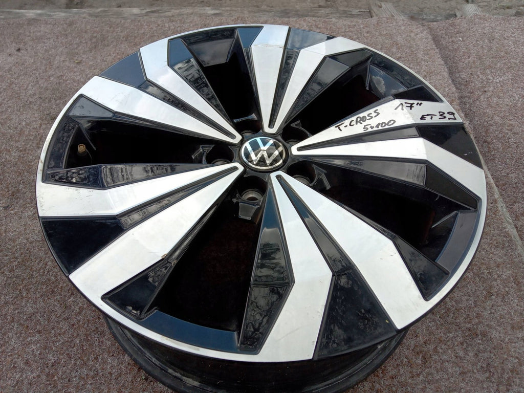 1x Alufelge 17 Zoll 5x100 2GM601025M VW T-Cross Rim Wheel FEL3880034994hi