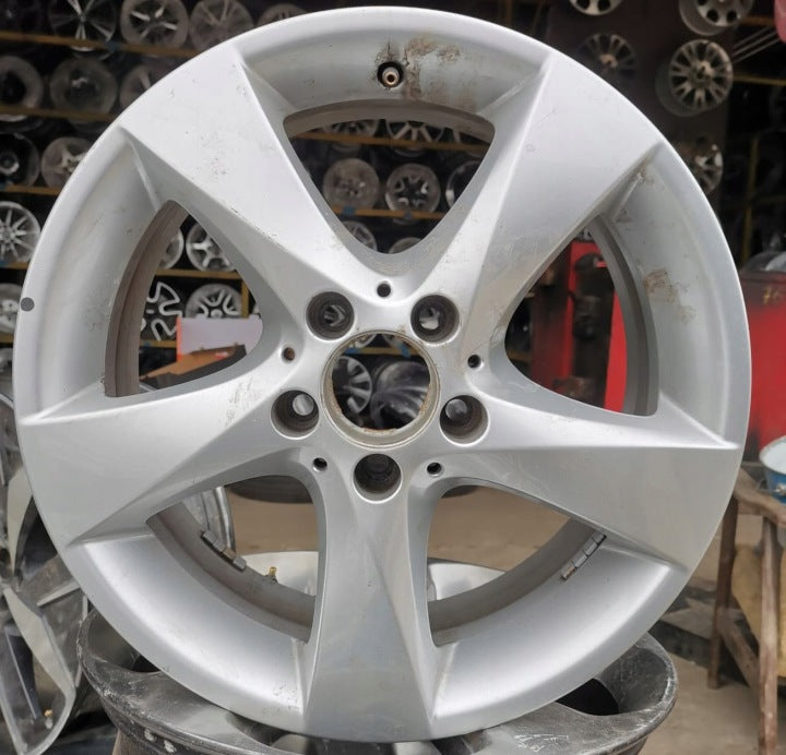 1x Alufelge 17 Zoll 7.0" 5x112 51ET Glanz Silber A4474012200 Mercedes-Benz Viano FEL9602169985no