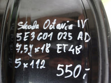 Load image into Gallery viewer, 1x Alufelge 18 Zoll 7.5&quot; 5x112 48ET 5E3601025AD Skoda Octavia Iv Rim Wheel