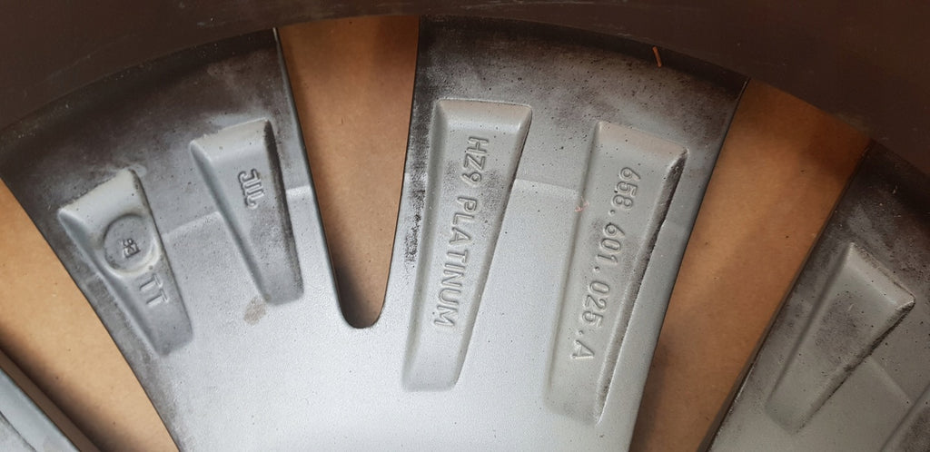 1x Alufelge 17 Zoll 6.5" 5x100 40ET 658601025A Skoda Rim Wheel