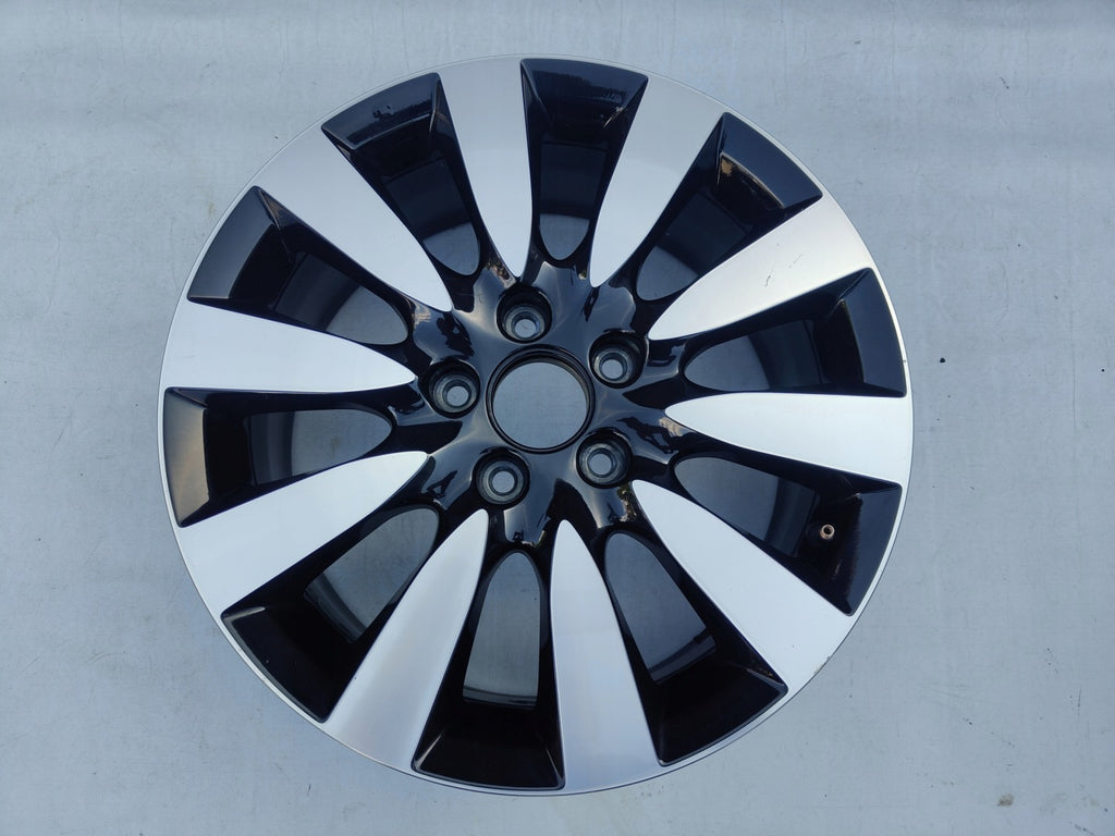 1x Alufelge 17 Zoll 7.0" 5x114.3 50ET Glanz Schwarz TV017070A Honda Civic Ix FEL8588475450nu