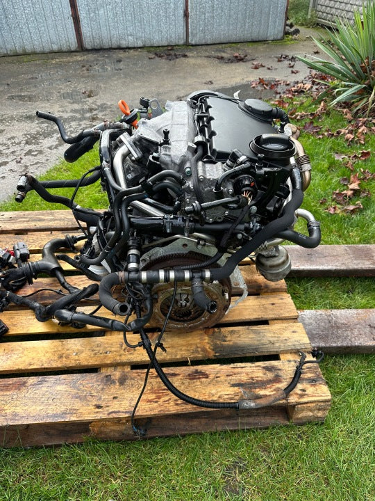 Motor Audi C6 A4 B7 BLB 2.0 TDI 140PS 103kW 146TKm Diesel Engine Komplett MOT9644614091ut