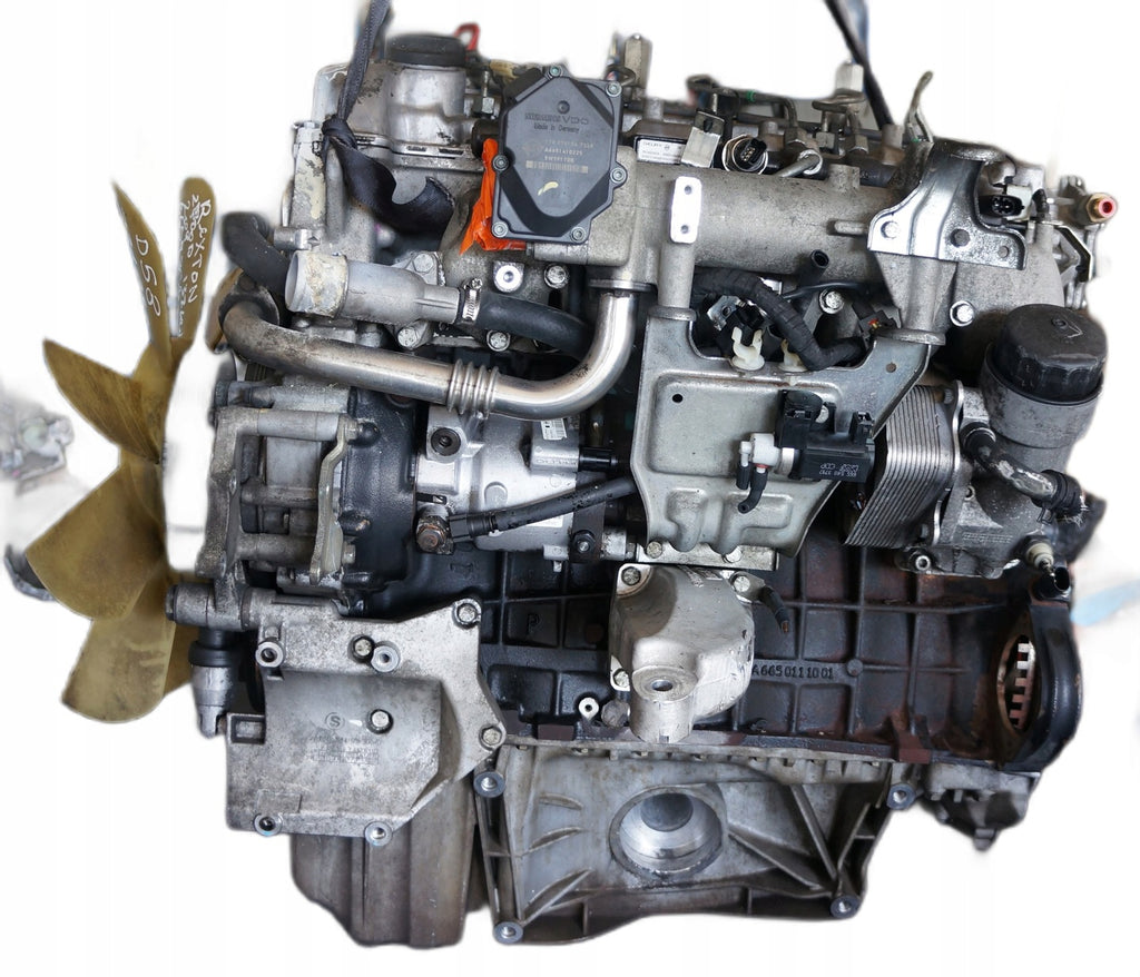 Motor Mercedes-Benz Ssangyong Rexton 665935 2.7 101TKm 2006 Diesel Unkomplett