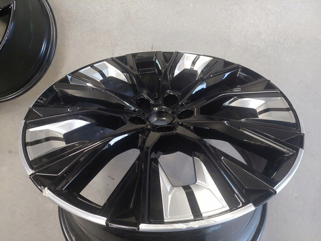 1x Alufelge 20 Zoll 9.0" 5x112 42ET Glanz Schwarz 5A6D2D3 BMW I4 G26 Rim Wheel FEL9258202784ig