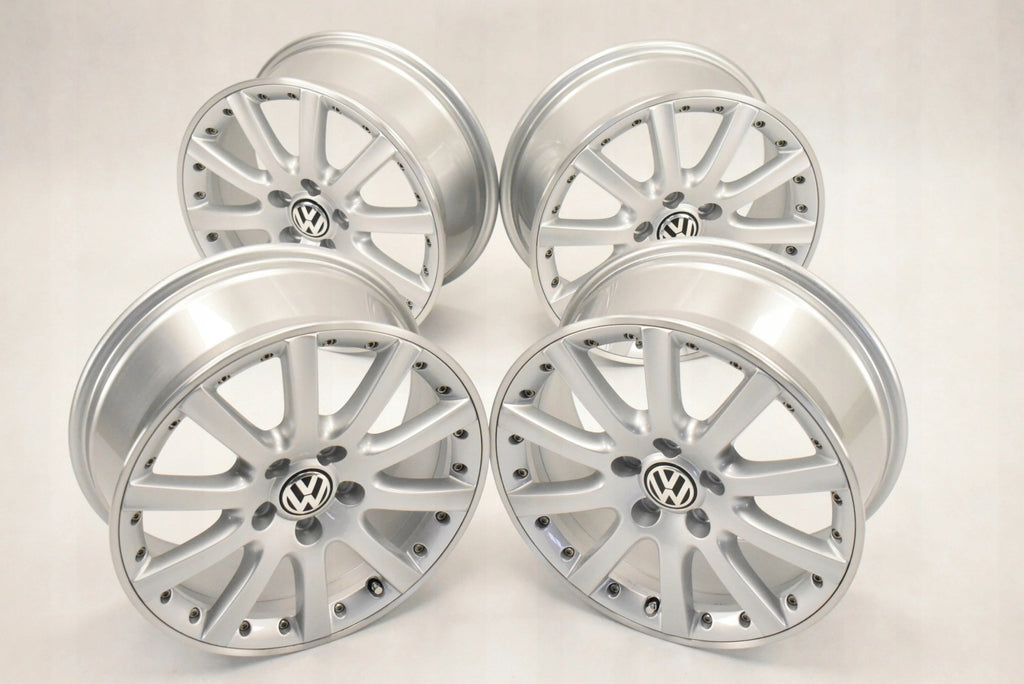 4x Alufelge 17 Zoll 7.0" 5x112 54ET Glanz Silber 1K0601025K VW Sharan Golf FEL3817020926rh