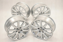 Load image into Gallery viewer, 4x Alufelge 17 Zoll 7.0" 5x112 54ET Glanz Silber 1K0601025K VW Sharan Golf FEL3817020926rh