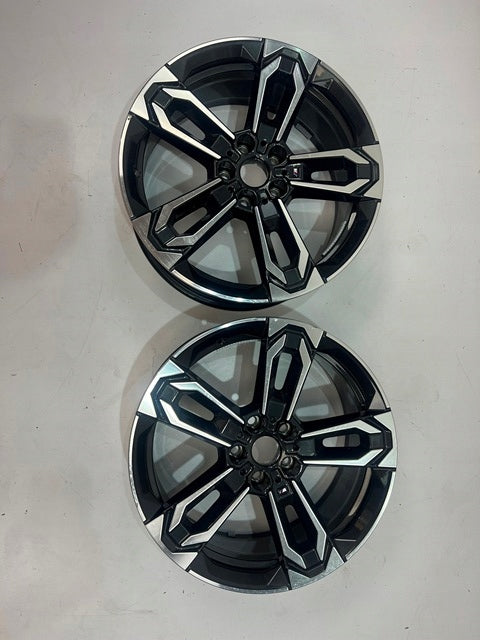 1x Alufelge 19 Zoll 8.0" 5x112 Glanz 6898051 BMW X1 Rim Wheel FEL9676452039vj