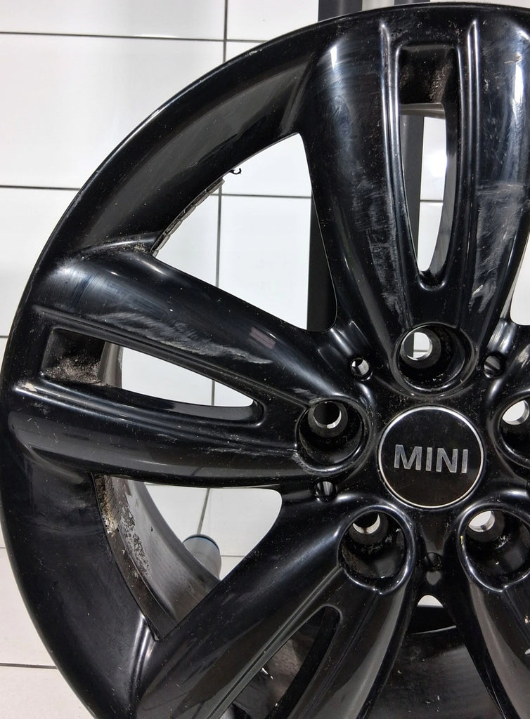 1x Alufelge 17 Zoll 7.0" 5x112 54ET Glanz Schwarz 6866366 BMW 1 Mini F56 F55 FEL8082721958hz