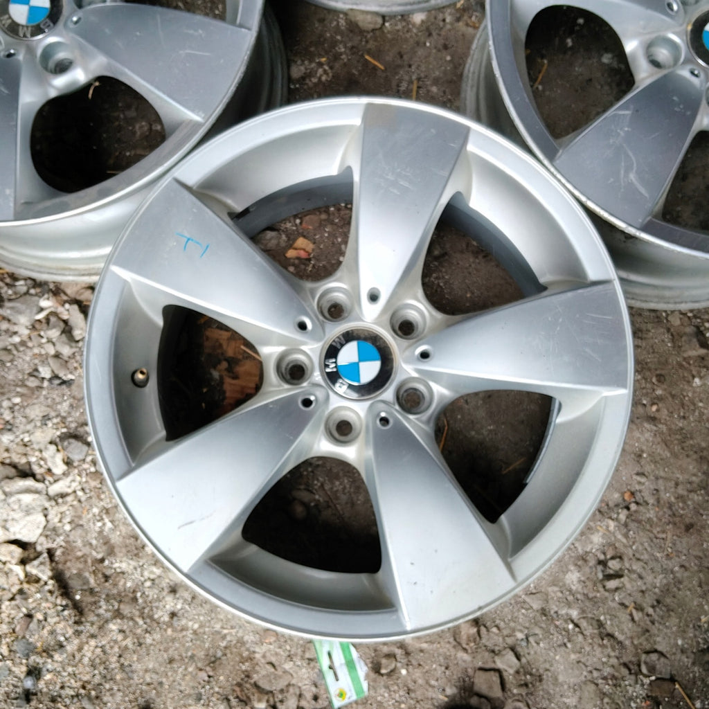 4x Alufelge 17 Zoll 7.5" 5x120 20ET Glanz Schwarz 6762001 BMW E60 E61 Rim Wheel FEL4685060102mp