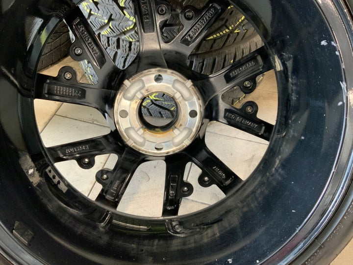 1x Alufelge 17 Zoll 7.0" 4x108 32ET Glanz Schwarz 9825165080 Peugeot Rim Wheel FEL7951159731xm
