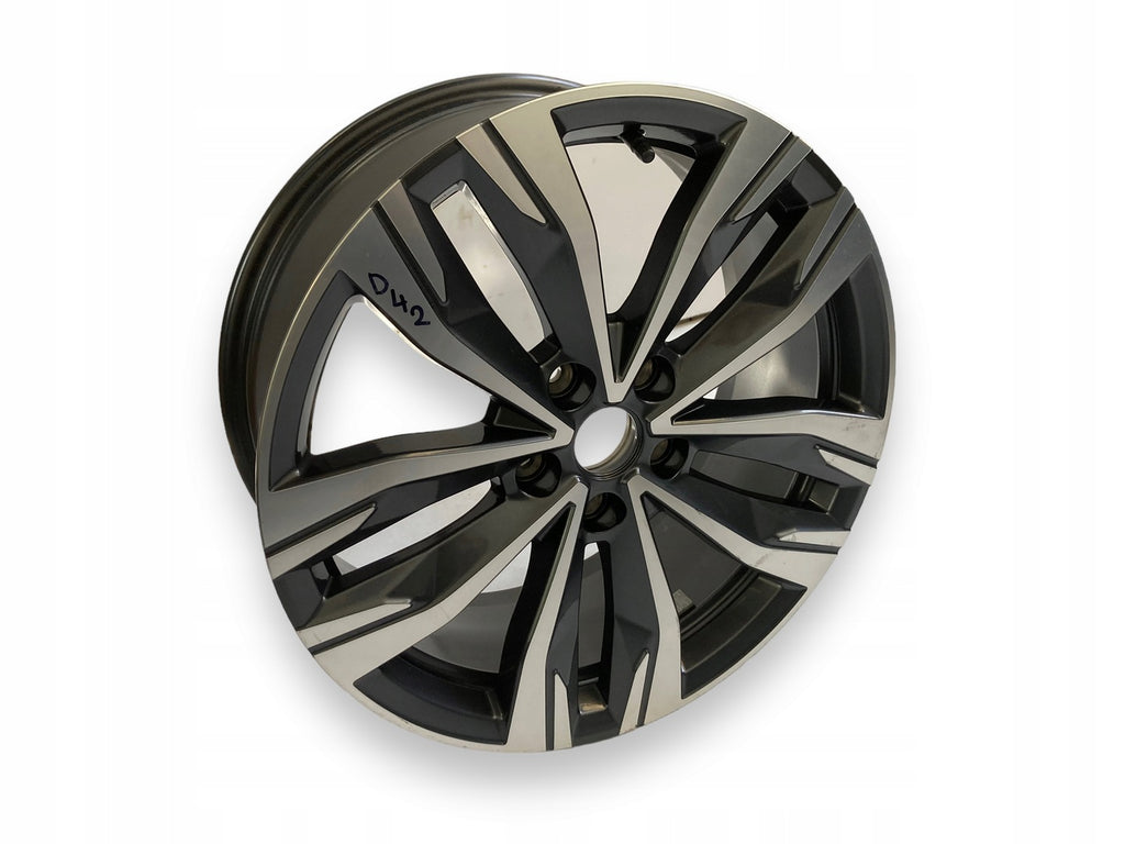 1x Alufelge 18 Zoll 7.5" 5x114.3 46ET Glanz Graphit 403008269 Mg Talisman