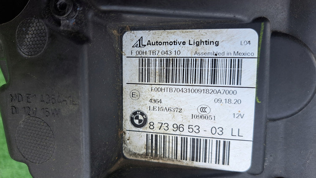 Frontscheinwerfer BMW X3 G01 G02 8739653-03LL Full LED Links Headlight SCH9432155630zc