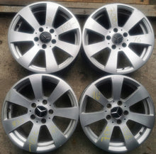 Load image into Gallery viewer, 4x Alufelge 16 Zoll 7.5" 5x112 43ET Silber Mercedes-Benz Rim Wheel FEL9014823349nw