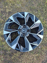 Laden Sie das Bild in den Galerie-Viewer, 1x Alufelge 18 Zoll 7.0" 4x108 35ET Glanz Schwarz 9830576180 Citroën I Rim Wheel FEL6226242383km