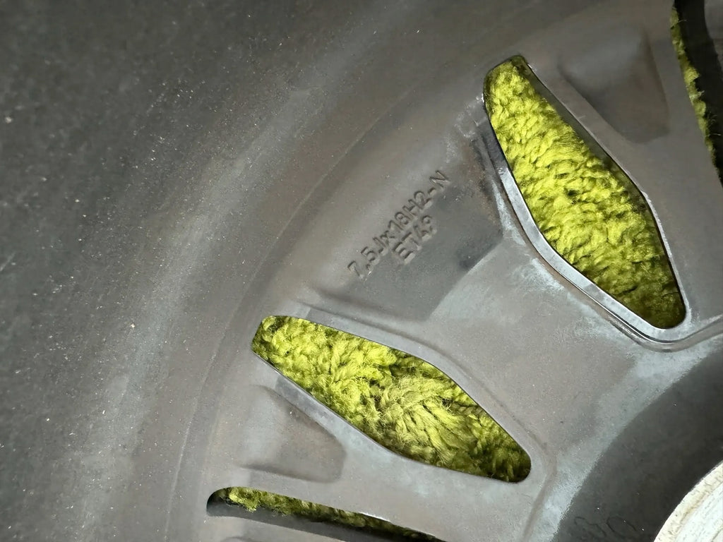 1x Alufelge 18 Zoll 7.5" 5x112 49ET Glanz Schwarz A1774013300 Mercedes-Benz W177