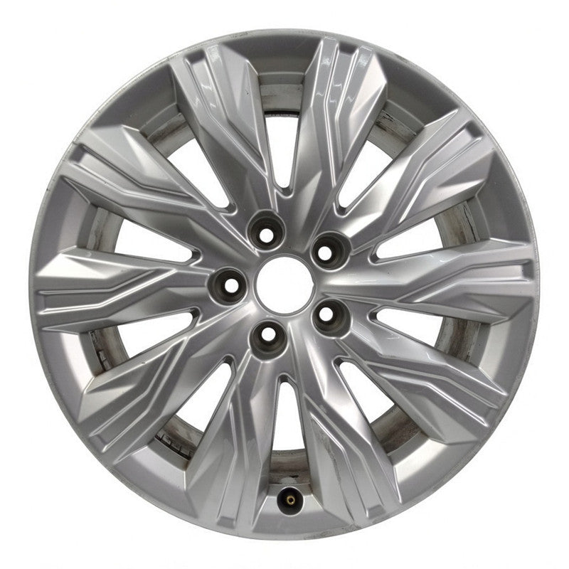 1x Alufelge 18 Zoll 7.5" 5x112 39ET Glanz Silber 8W0071498 Audi A4 Rim Wheel